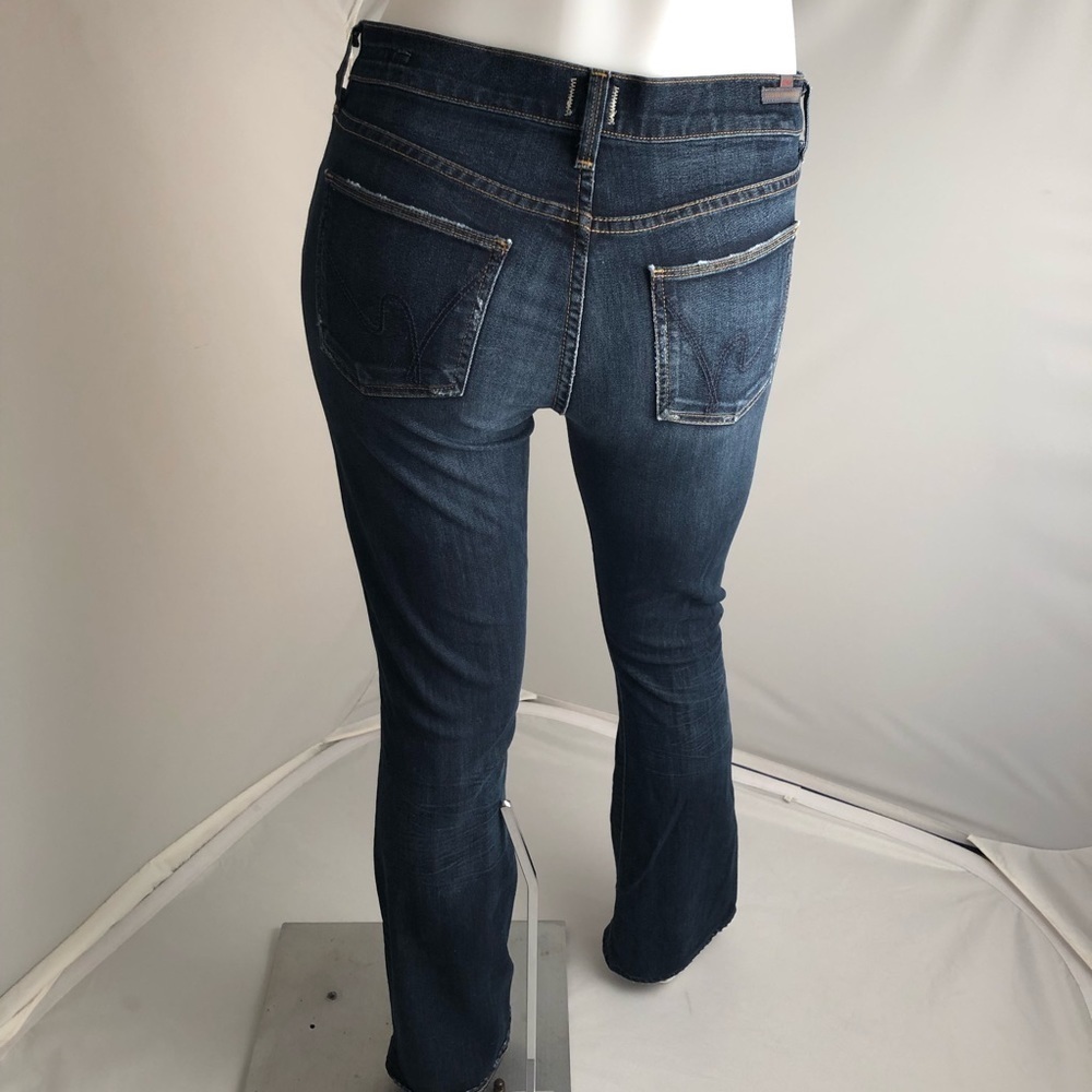Citizens of Humanity Amber Mid Rise Bootcut blue jeans